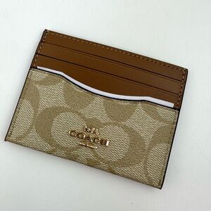 Coach Signature Card Holder